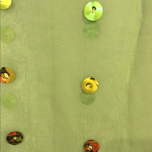 NWT, Vintage 1990s sequin swim cover, Scarf or Wrap - Picture 2 of 4